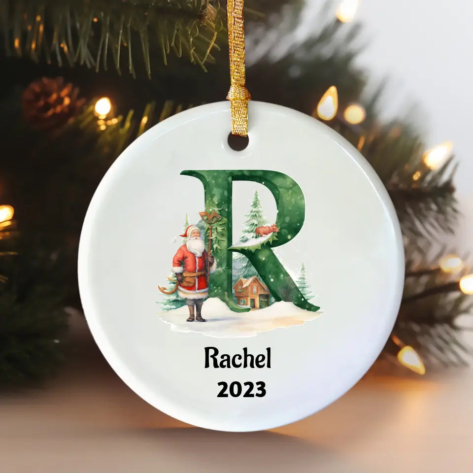 Christmas Ornament Name