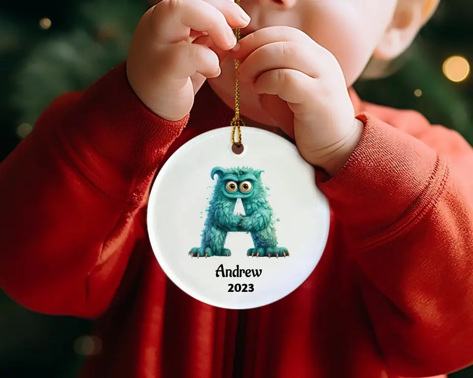 Monster Circle Ornament