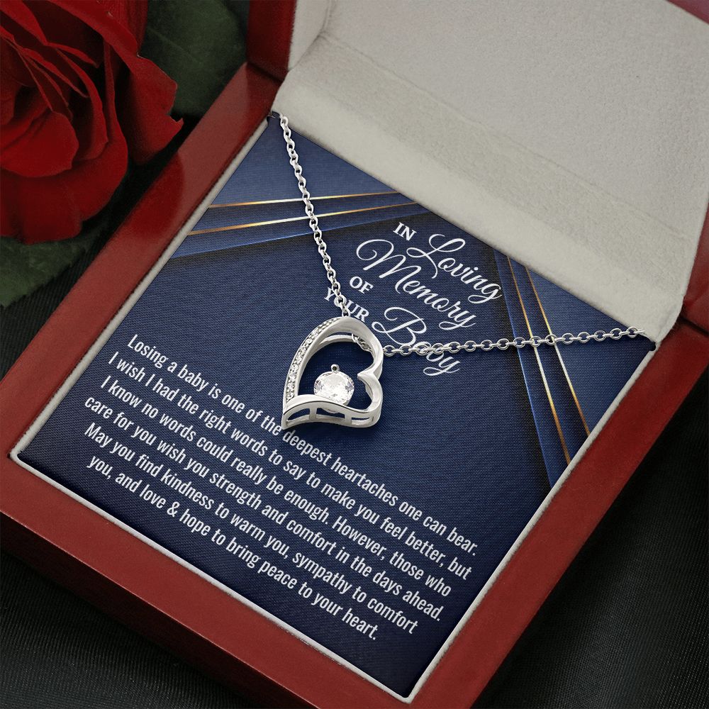 Loss Of Baby Gift Forever Love Necklace