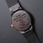 Adam customized watch