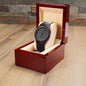 To My Grandson Engraved Wooden Watch, Birthday Gift For Grandson, Grandmother To Grandson Gift, Unique Graduation Gift, Men Watch