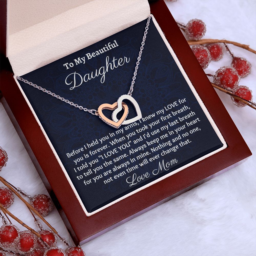 Interlocking Hearts Daughter Amazon A 1 In My Arms