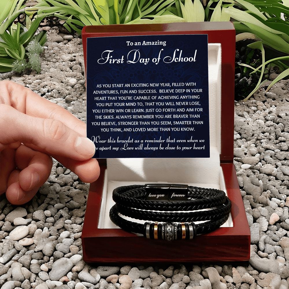 First Day of School Gift, Love You Bracelet College Gift, Back to School Gift, Present for 1st day of School, Freshman College Gift, High School, Medical School Student
