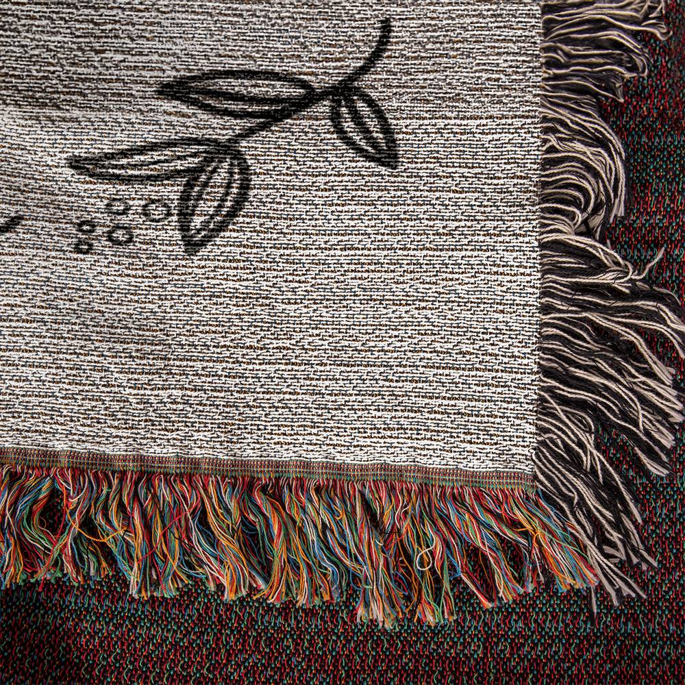 Woven Blankets for Couples, Anniversary Gift for Wife or Girlfriend