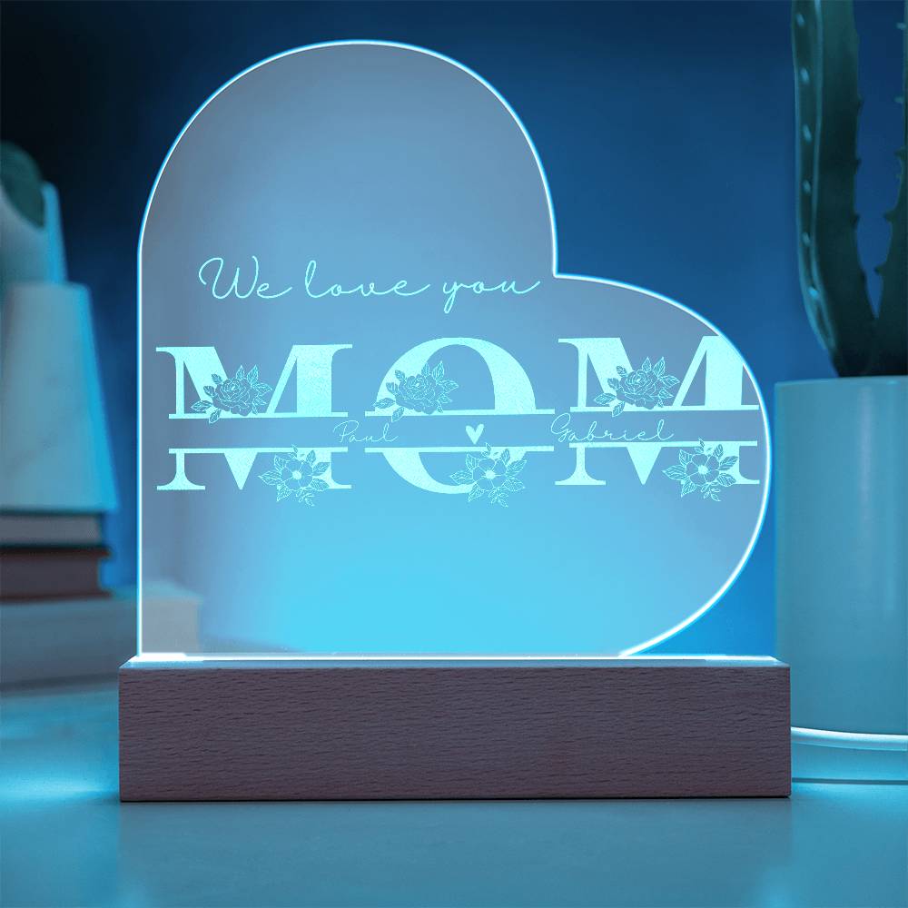 Testing for Mom Acrylic