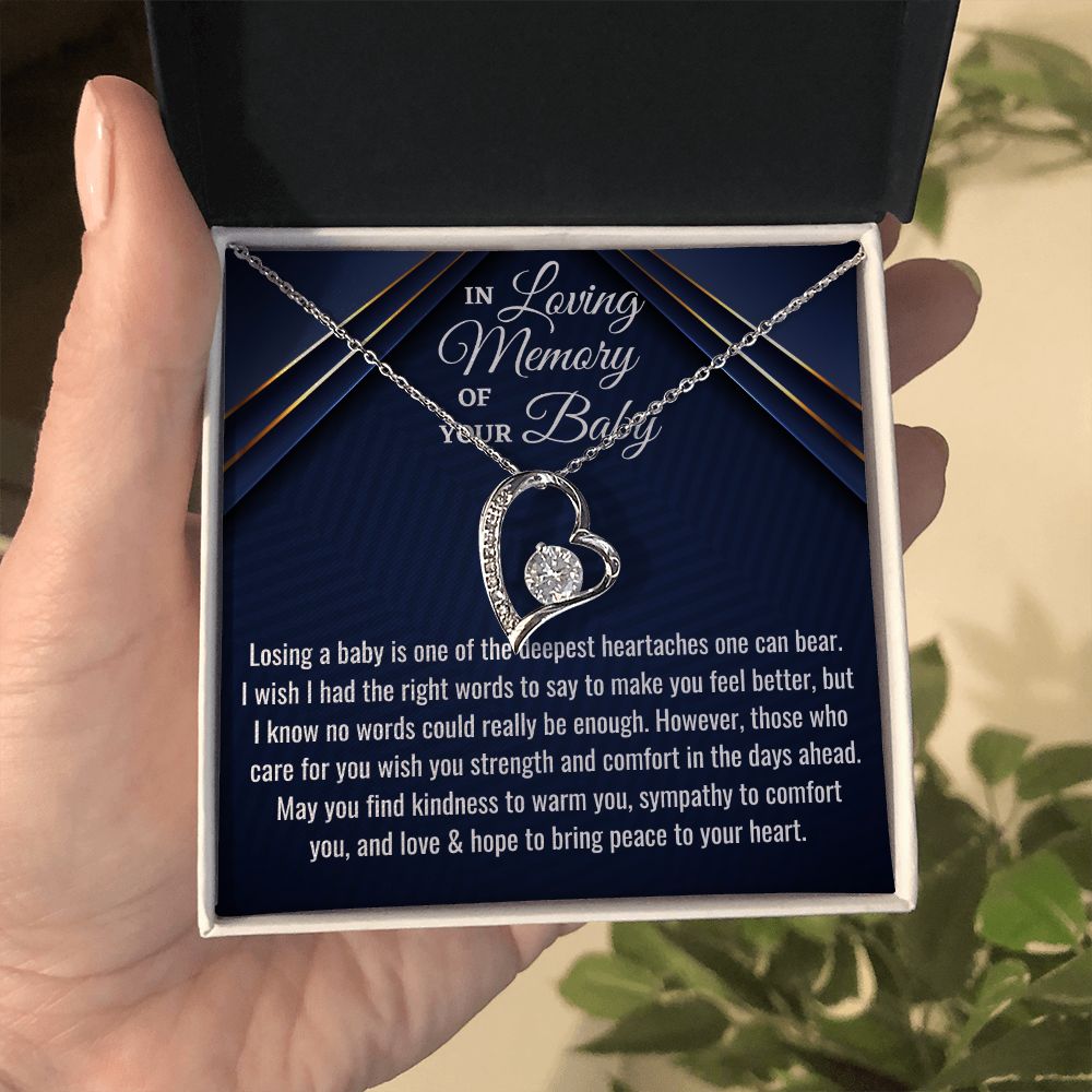 Loss Of Baby Gift Forever Love Necklace