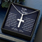 To My Son Believe You're Capable Cross Necklace Amazon