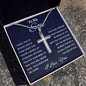 To My Son Believe You're Capable Cross Necklace Amazon