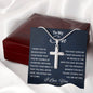 To My Son Believe You're Capable Cross Necklace Amazon