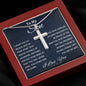 To My Son Believe You're Capable Cross Necklace Amazon