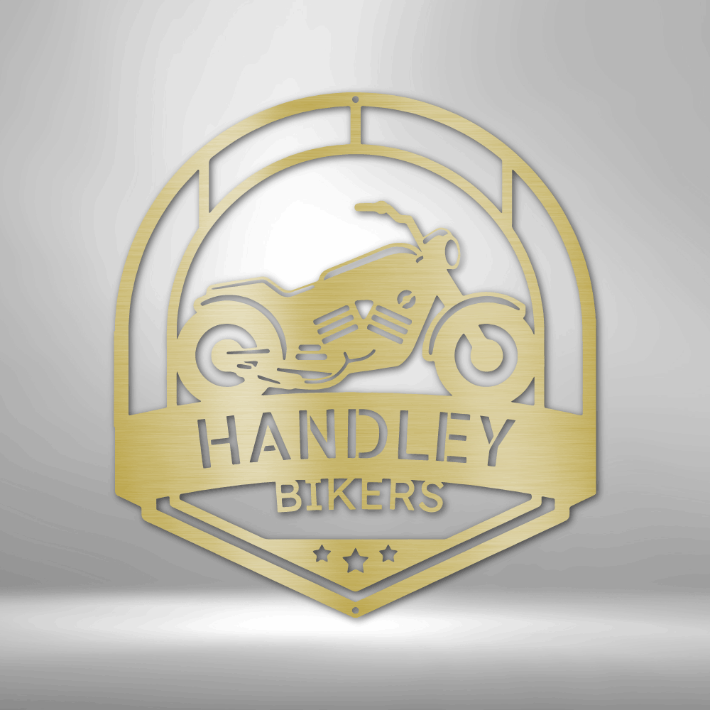 Custom Love to Ride Motorcycle Metal Sign, Personalized Motorcycle Wall Hanging Gift For Biker Boyfriend, Indoor Outdoor Wall Decoration, Wall Art Decor