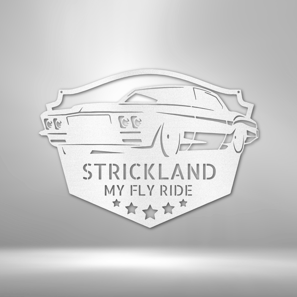 Custom Classic Muscle Car Metal sign, Car Lover Metal Art, Indoor Outdoor Wall Art, Personalized Classic Car Wall Hanging, Fathers Day Gift For Dad.