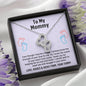 Mom To Be Gift, Double Hearts Necklace Gift For Expecting Mom, Pregnancy Gift, Mama Present From Unborn Baby, Mommy To Be Gift