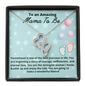 Mama To Be Necklace Gift, Baby Shower Gift Double Hearts Necklace for Expecting Moms, Mom to Be, New Mom Gift, Pregnancy gift