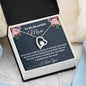 Gift for Mom, Birthday Gift for Mom, Forever Love Necklace, Present From Daughter to Mother Christmas Gift From Son