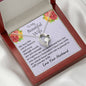 To My Wife My Love For You is Forever, Anniversary Gift, Birthday Gift, Necklace for Wife