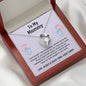 Mom To Be Gift, Forever Love Necklace Gift For Expecting Mom, Pregnancy Gift, Mama Present From Unborn Baby, Mommy To Be Gift
