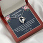 Gift for Mom, Birthday Gift for Mom, Forever Love Necklace, Present From Daughter to Mother Christmas Gift From Son
