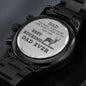 Best Bucking Dad Men's Watch Gift For Birthday, Father’s Day Gift, Hunting Dad Gift