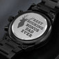 Best Bucking Bonus Dad Men's Watch Gift For Stepdad Father’s Day Gift, Hunting Step Dad Gift
