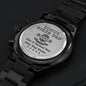 Bonus Biker Dad Men’s Watch Gift For Bonus Dad Father’s Day Gift, Birthday Gift For Biker Stepdad