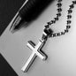 Stepson Gift Men’s Cross Necklace, To My Bonus Son Military Chain Necklace, Bonus Son Birthday Gift, Gift From Stepdad or Stepmom, Christmas Gift