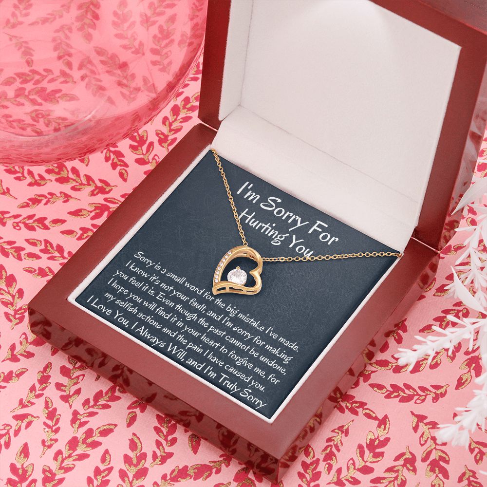To My Lovely Wife, Forever Love Necklace, Birthday Gift For Her, Christmas Gift