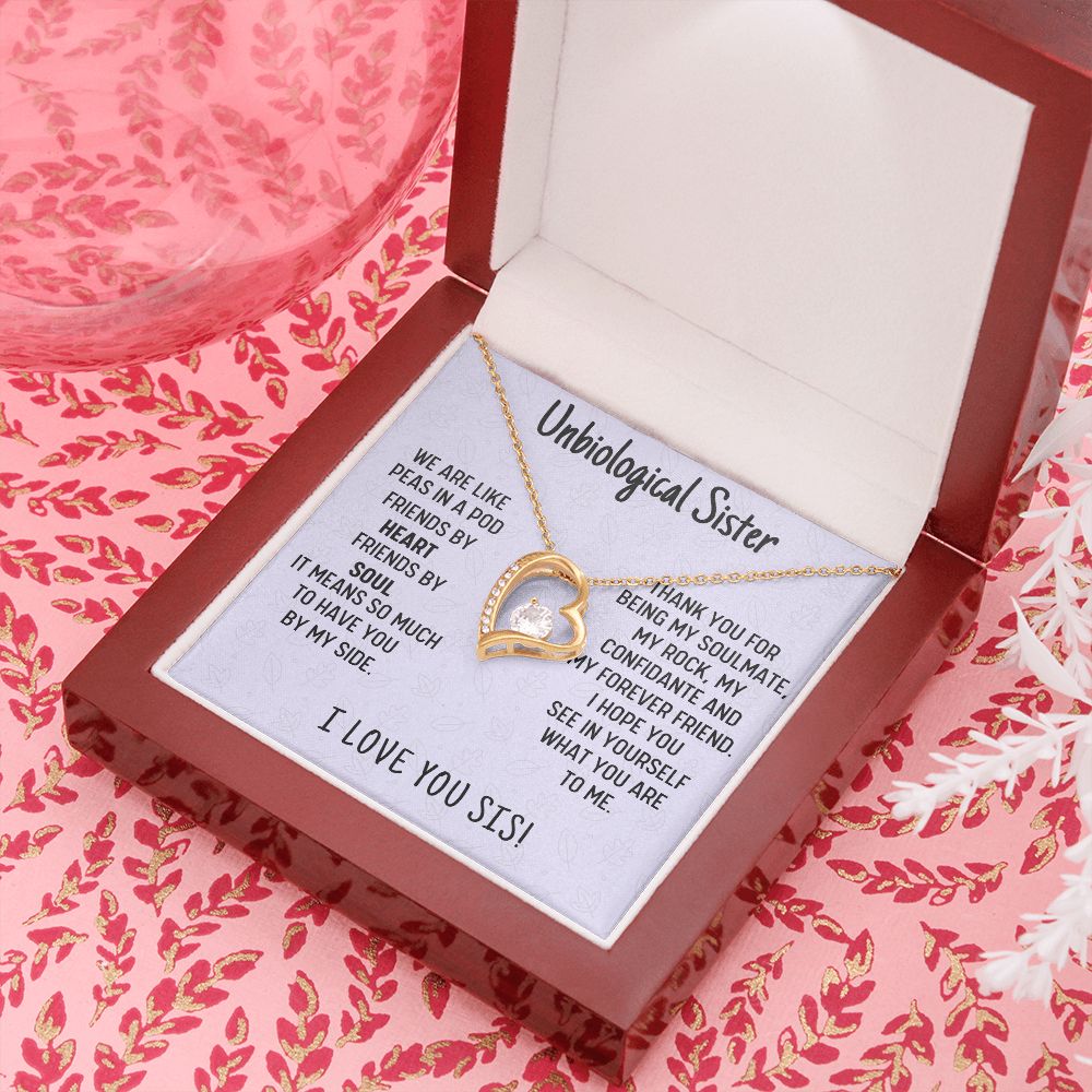 To My Daughter, Forever Love Necklace, Birthday Gift For Her, Christmas Gift, From Loving Mom.