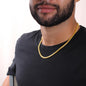 To My Boyfriend Cuban Link Chain, To My Boyfriend On Our First Christmas Together Gift From Girlfriend, Gift For Him