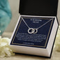 To My Amazing Mom Perfect Pair Necklace, Happy Mother's Day Gift For An Amazing Mom, Unique Mother's Day Gift, Birthday Gift From Daughter Or Son.