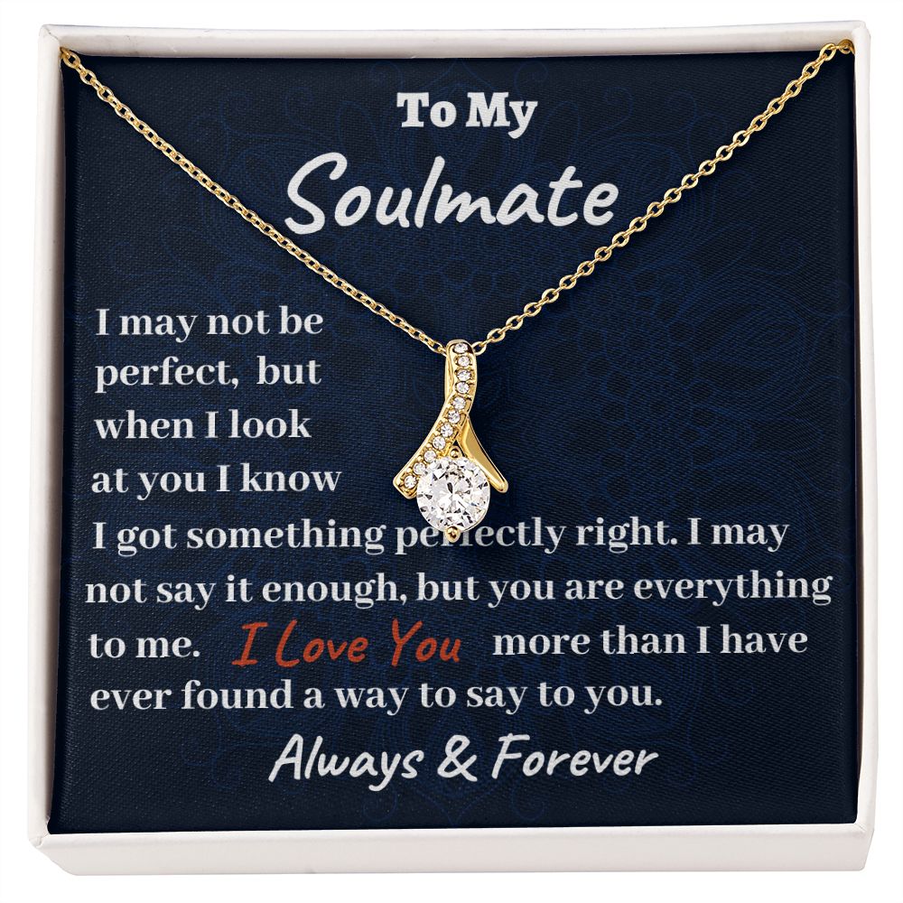 To My Soulmate Alluring Beauty Necklace If You re a bird i m a bird All Family Gear Collections