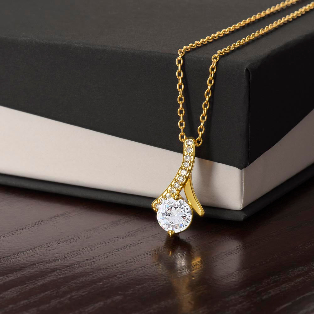 To An Amazing New Optician Alluring Beauty Necklace, New Optician Gift, Med School Grad, Meaningful Gift, Women Jewelry