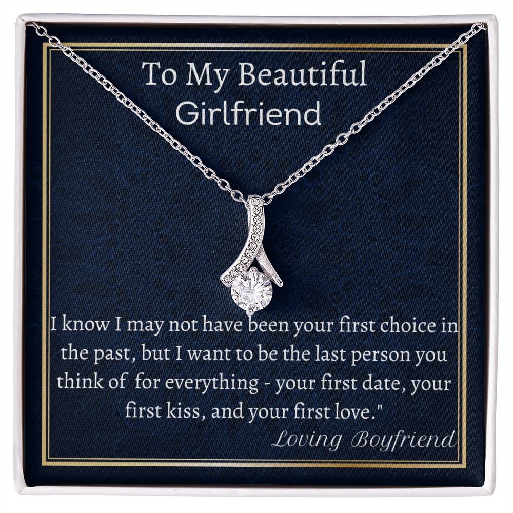 I Love my Girlfriend. Valentine Gift Locket Necklace