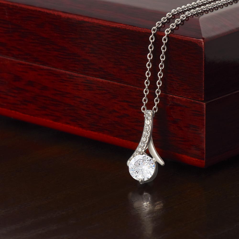 To My Junior Bridesmaid Alluring Beauty Necklace, Wedding Anniversary Gift, Meaningful Gift, Birthday Gift For Her, Appreciation Gift.