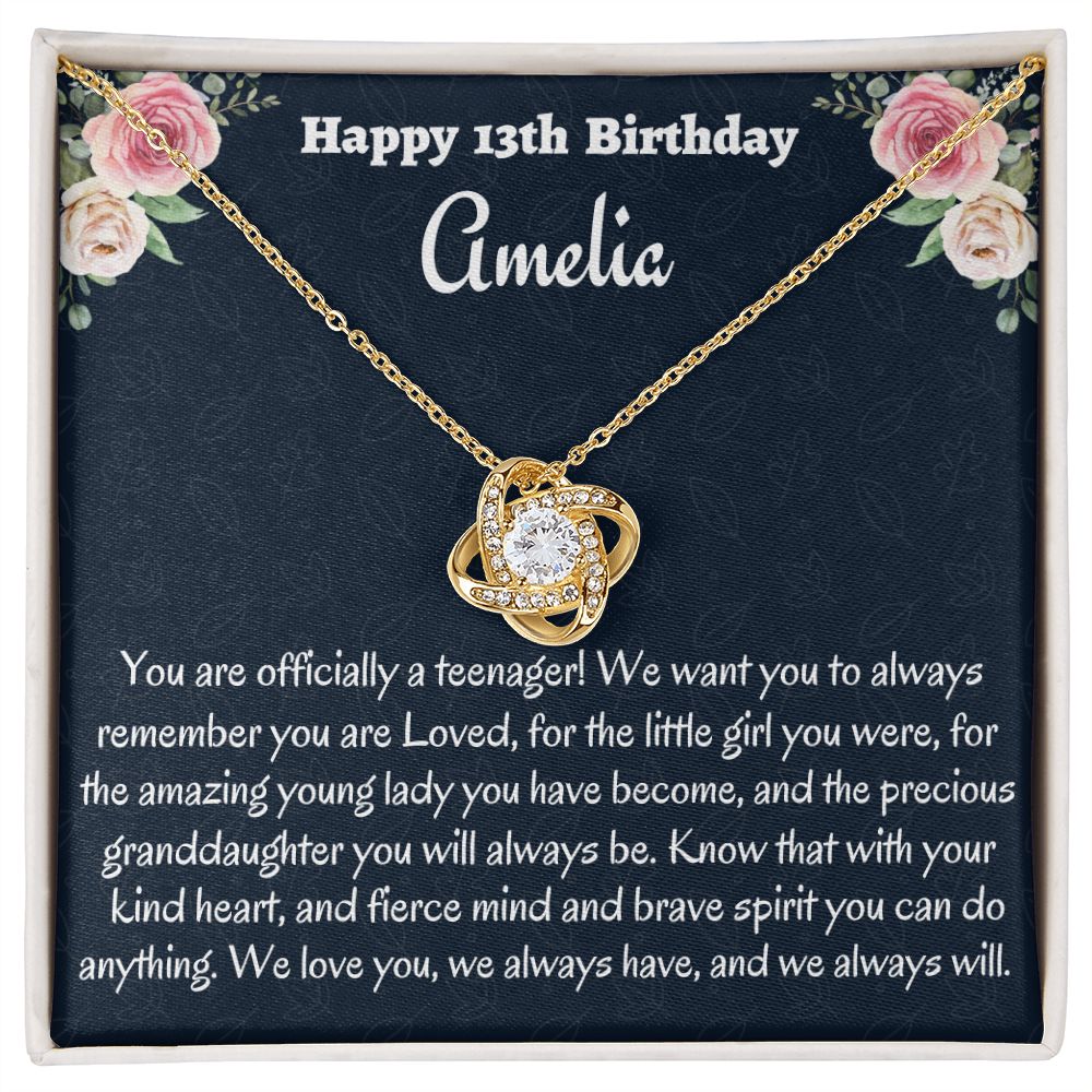 Custom order for Amelia