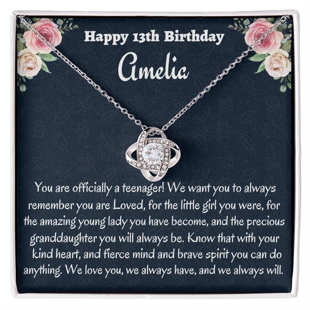 Custom order for Amelia