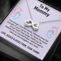 Mom To Be Gift, Infinity Hearts Necklace Gift For Expecting Mom, Pregnancy Gift, Mama Present From Unborn Baby, Mommy To Be Gift