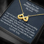 Fifth Wedding Anniversary Infinity Love Wife Gift, Fifth Year Anniversary Gift For Her Anniversary