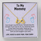 Mom To Be Gift, Infinity Hearts Necklace Gift For Expecting Mom, Pregnancy Gift, Mama Present From Unborn Baby, Mommy To Be Gift