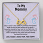 Mom To Be Gift, Infinity Hearts Necklace Gift For Expecting Mom, Pregnancy Gift, Mama Present From Unborn Baby, Baby Shower Gift For Mom to Be