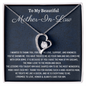Mother-In Law Gift, Forever Love Necklace, To My Husbands Mom Gift, Mother's Day Gift, Christmas Gift for Husband's Mom