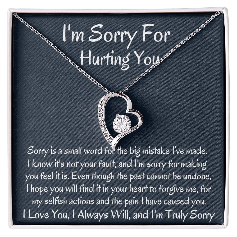 To My Lovely Wife, Forever Love Necklace, Birthday Gift For Her, Christmas Gift