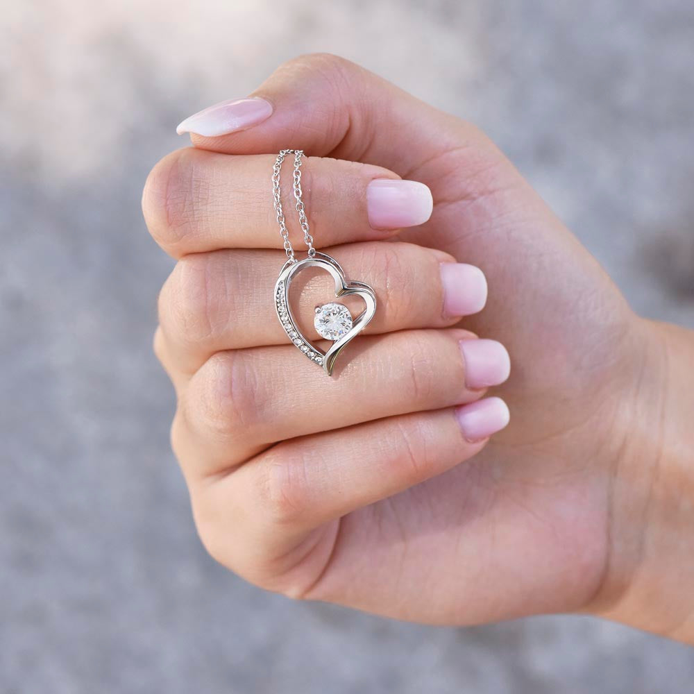 To My Soulmate Forever Love Necklace, Gift For Wife, Girlfriend, Lover, Friend, Anniversary Gift, Christmas Gift For Her, I Love You