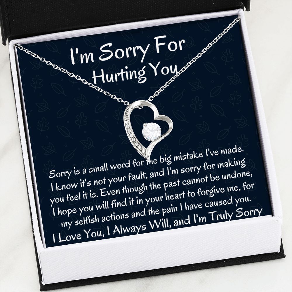 To My Lovely Wife, Forever Love Necklace, Birthday Gift For Her, Christmas Gift