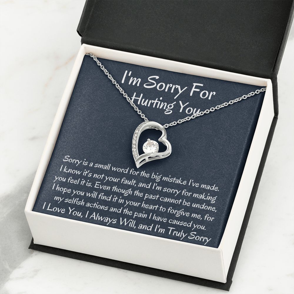 To My Lovely Wife, Forever Love Necklace, Birthday Gift For Her, Christmas Gift