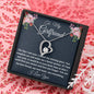 To My Girlfriend Necklace Gift, Forever Love Necklace For Her Birthday, Anniversary Gift, Gift For Her, Gift For Girlfriend