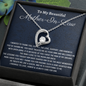 Mother-In Law Gift, Forever Love Necklace, To My Husbands Mom Gift, Mother's Day Gift, Christmas Gift for Husband's Mom