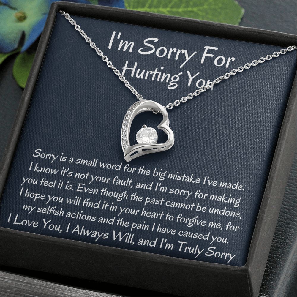 To My Lovely Wife, Forever Love Necklace, Birthday Gift For Her, Christmas Gift