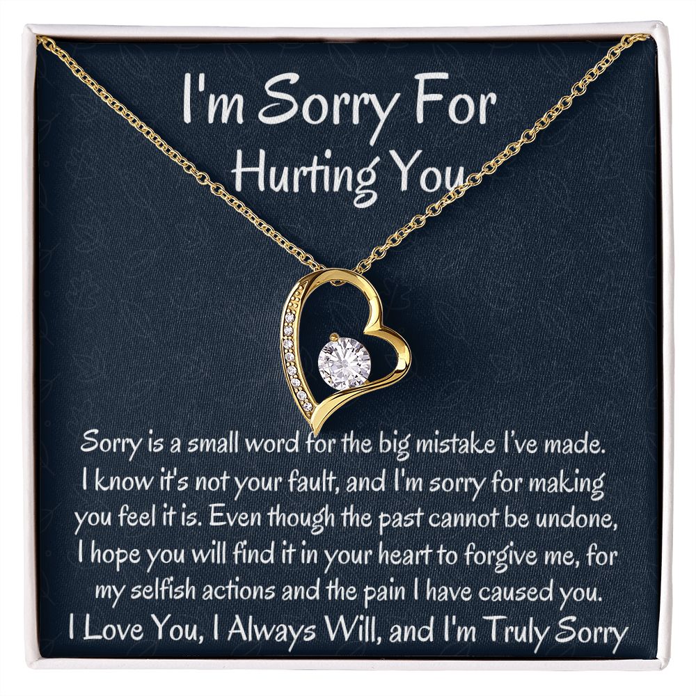 To My Lovely Wife, Forever Love Necklace, Birthday Gift For Her, Christmas Gift