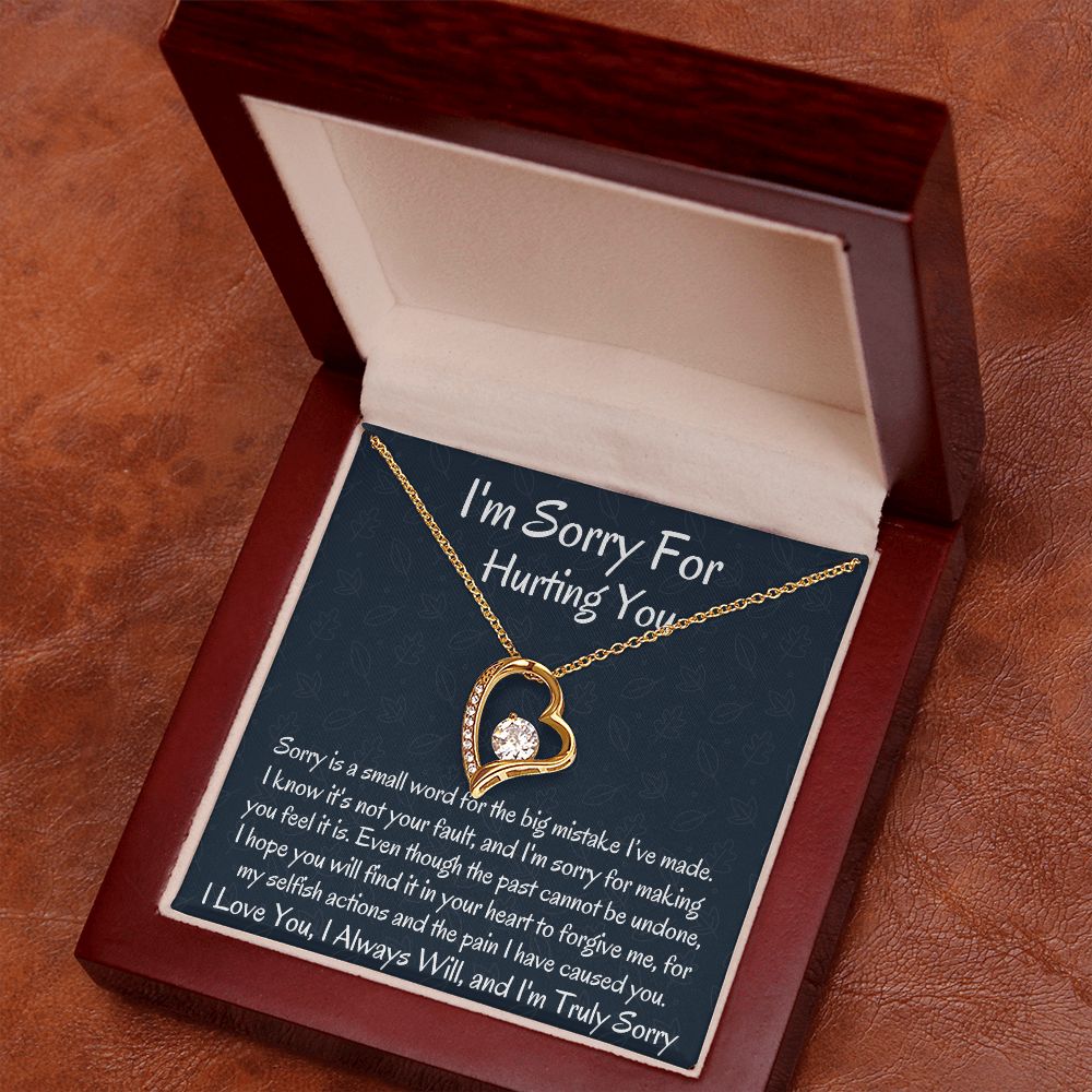 To My Lovely Wife, Forever Love Necklace, Birthday Gift For Her, Christmas Gift